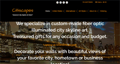 Desktop Screenshot of citiscapes-art.com